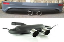 Sportauspuff + Heckdiffusor