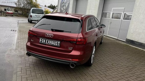 Duplex sportauspuff audi - ,