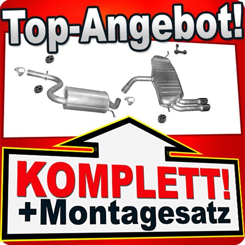 Auspuff für audi sportback - für,