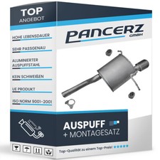 Endschalldämpfer für