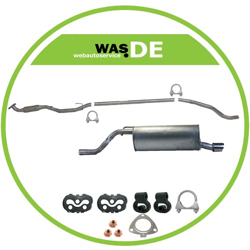 Komplette auspuffanlage opel - auspuffanlage,