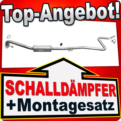 Mittelschalldämpfer für ford - mittelschalldämpfer,
