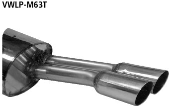 Bastuck sportauspuff lupo - vw,