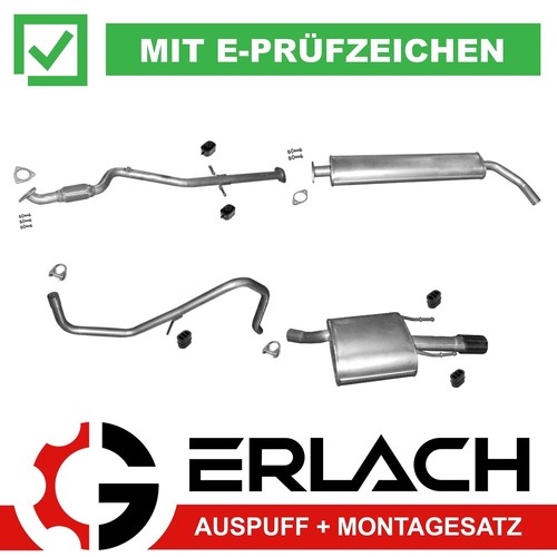 Auspuffanlage für opel - auspuffanlage,