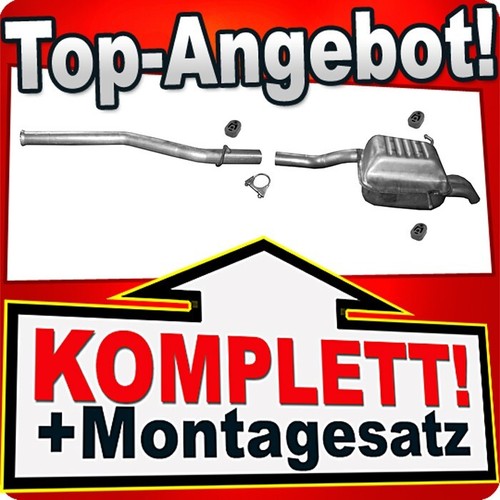 Auspuff für mercedes - für, klasa