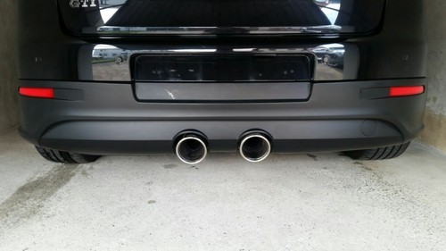 Sportauspuff heckdiffusor - sportauspuff, +