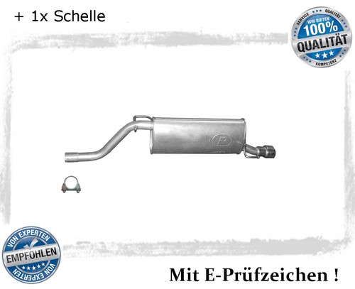 Endschalldämpfer für opel - endschalldämpfer,